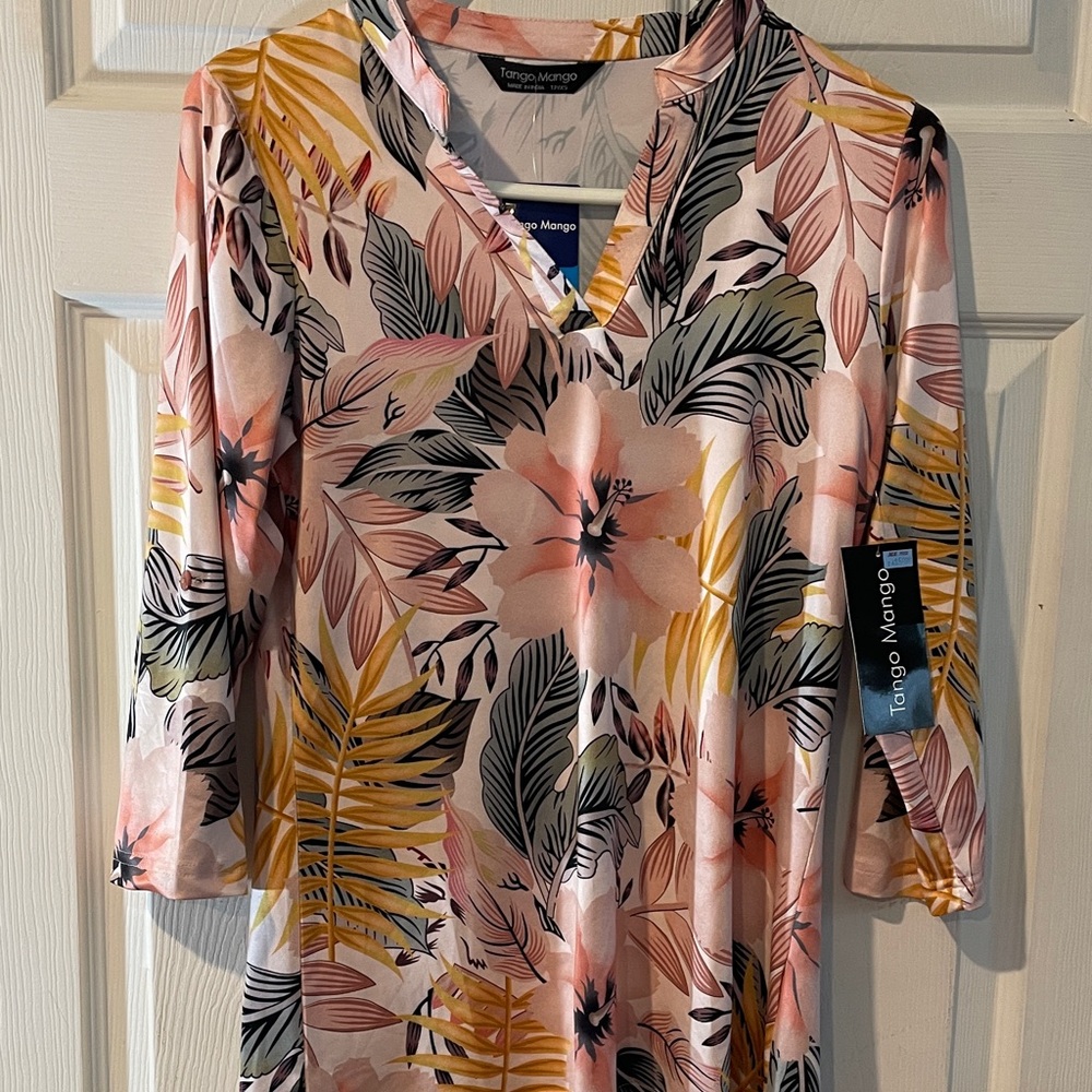 Tango Mango Size XS UPF 50 Shirt